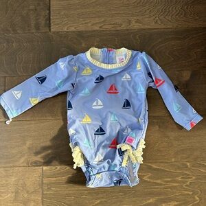 Ruffle Butts Baby Girl Swimsuit 12-18 months